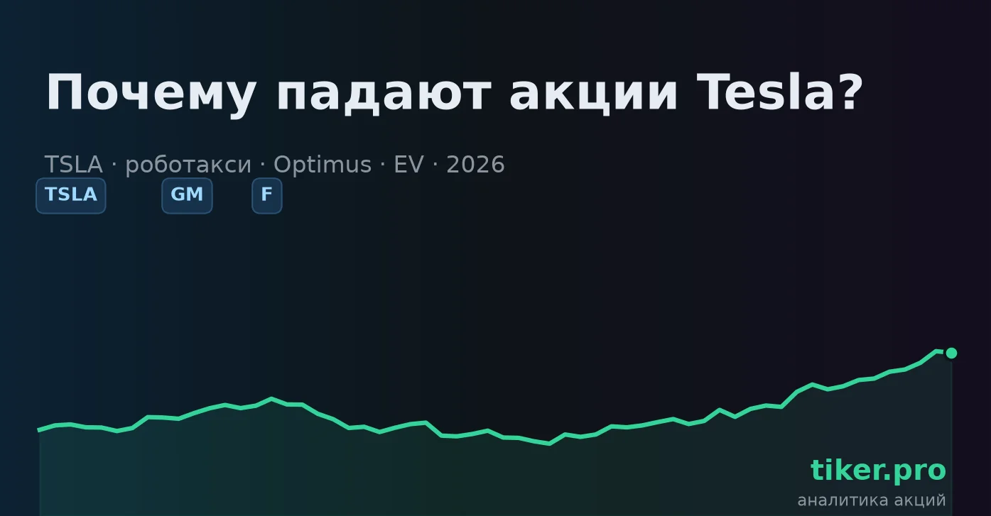 Почему падают (и растут) акции Tesla?