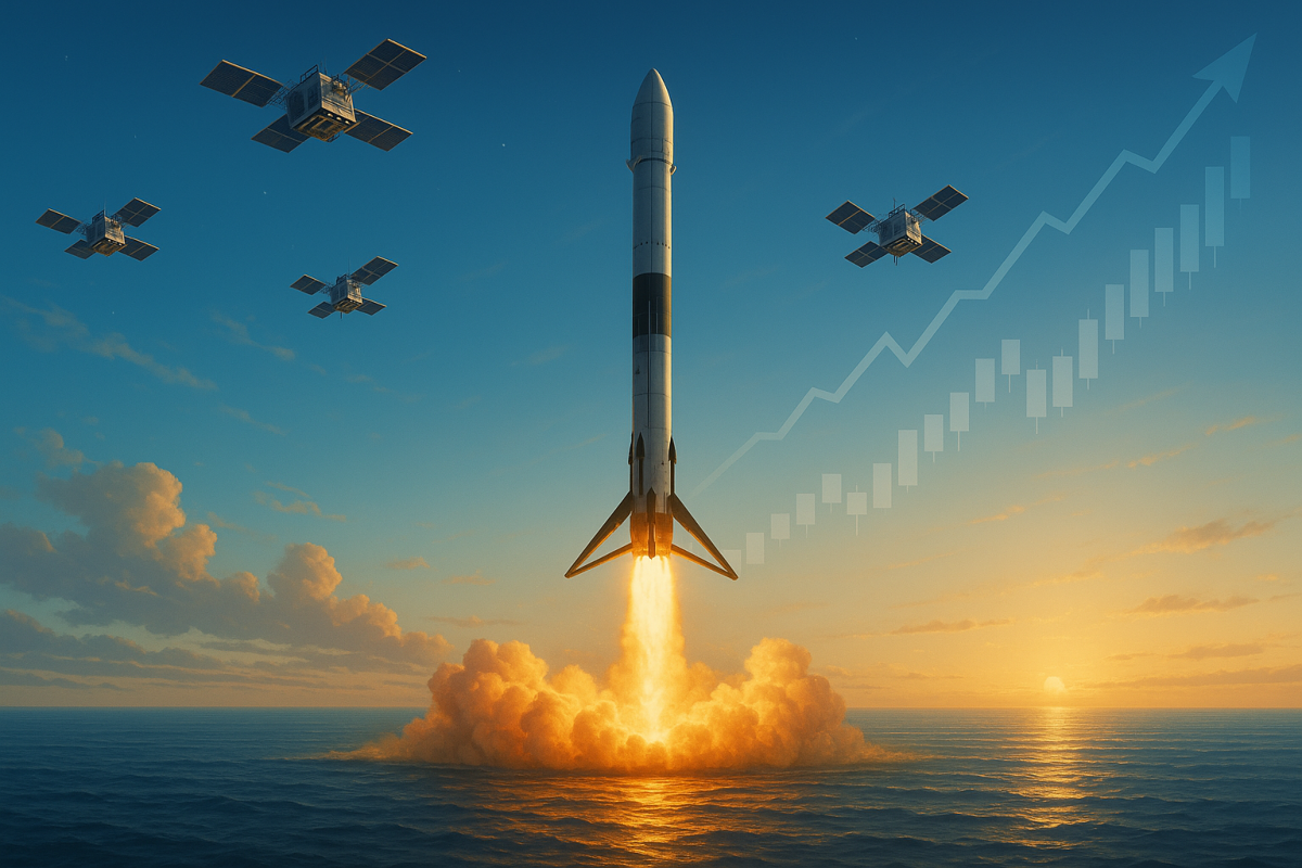 SpaceX IPO на бирже: запуск ракеты и спутниковая группировка Starlink, рекордное размещение