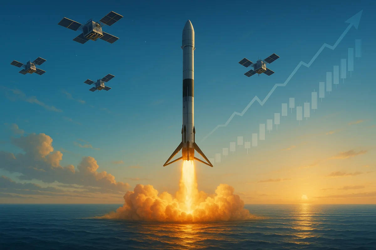 SpaceX IPO на бирже: запуск ракеты и спутниковая группировка Starlink, рекордное размещение