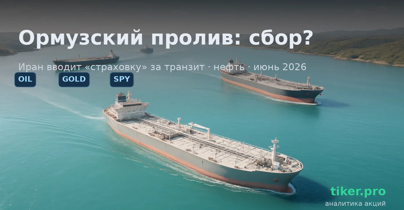 Ормузский пролив: Иран вводит «страховые сборы» за транзит — что это значит для нефти и рынков