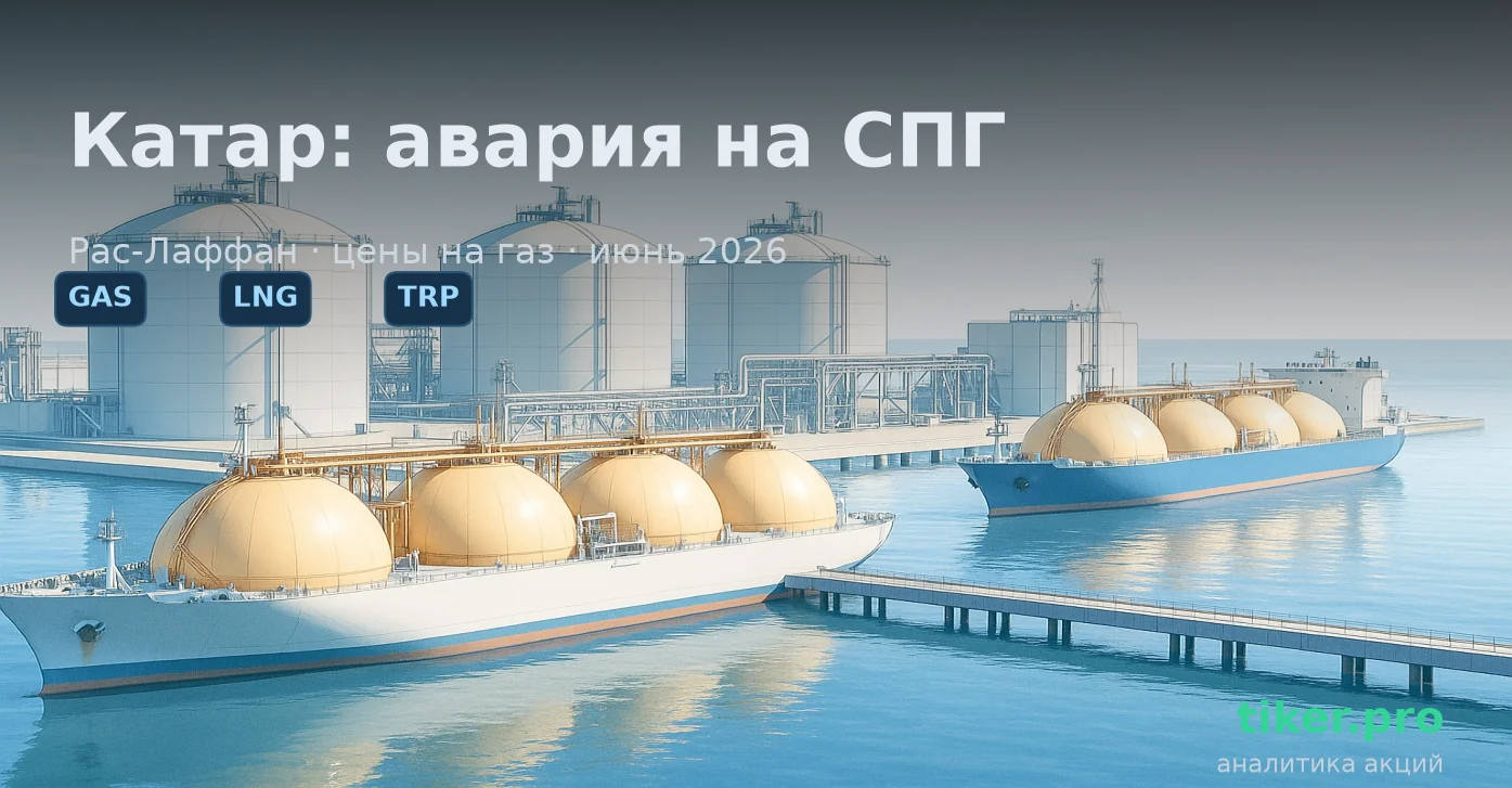 Взрыв на катарском СПГ-комплексе Рас-Лаффан: что будет с ценами на газ