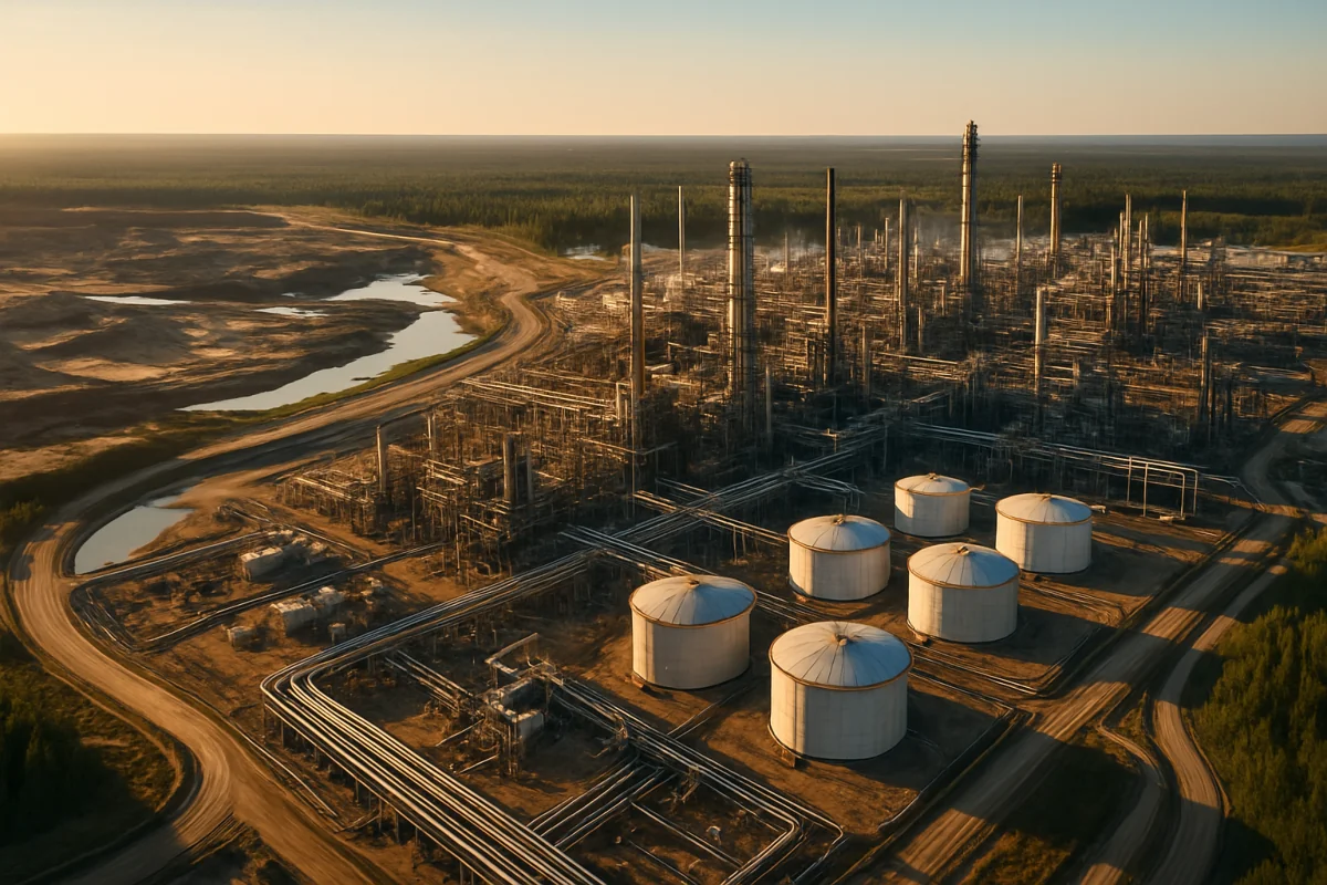 Suncor Energy (SU): интегрированный канадский нефтегаз — нефтепески, НПЗ и сеть Petro-Canada