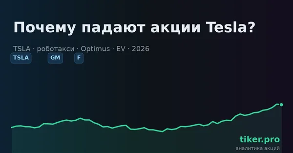 Почему падают (и растут) акции Tesla?