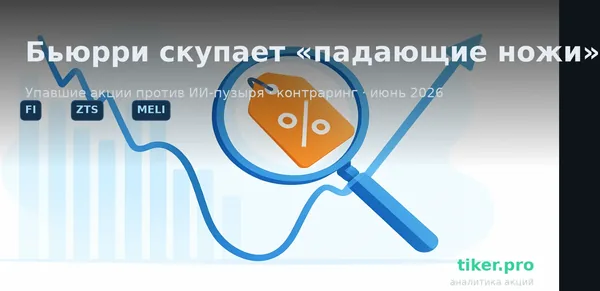 Майкл Бьюрри из «Игры на понижение» скупает упавшие акции: «падающие ножи» и предупреждение об ИИ-пузыре