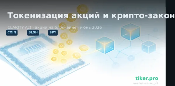 CLARITY Act и токенизация акций: «весь финансовый мир на блокчейне» — что реально происходит и кому это выгодно
