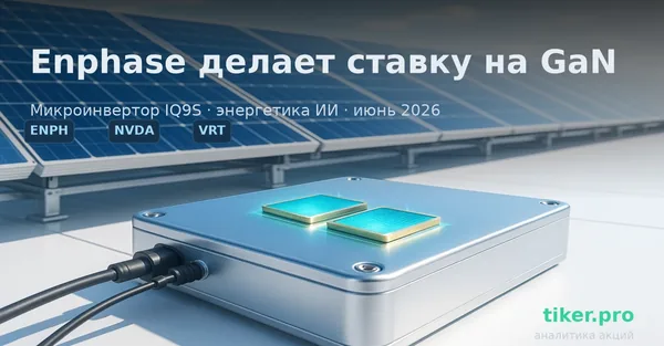 Enphase запускает GaN-микроинвертор IQ9S и берёт топа из NVIDIA: ставка на энергетику ИИ
