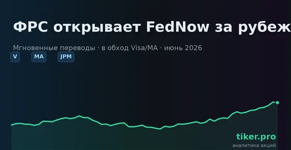 ФРС открывает FedNow для зарубежных переводов: чем это грозит Visa и Mastercard
