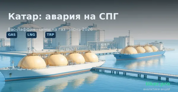 Взрыв на катарском СПГ-комплексе Рас-Лаффан: что будет с ценами на газ