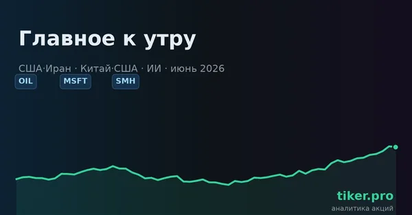 Главное к утру: США и Иран — дорожная карта на 60 дней, Китай давит на бизнес США, Наделла за открытый ИИ